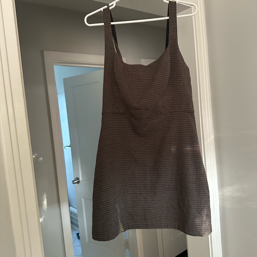 Brown Sleeveless Women's Top